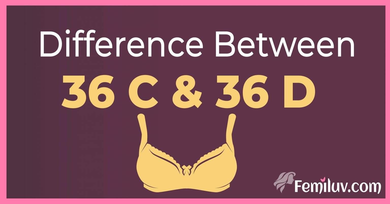 Difference Between 36C and 36D